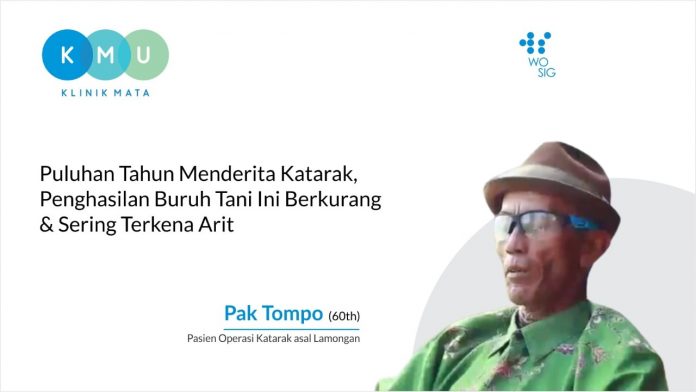 Kisah orang yang menderita katarak